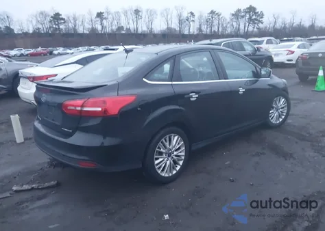 2018 Ford Focus Titanium from USA, damaged, VIN 1FADP3J28JL200516